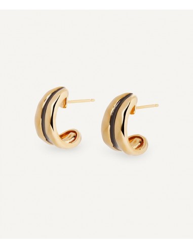 PENDIENTES SEMILUNA HORIZONTE CON...