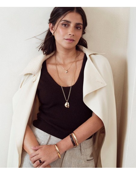 BRAZALETE ESCULTÓRICO INTERVAL ESMALTE VIDAL & VIDAL