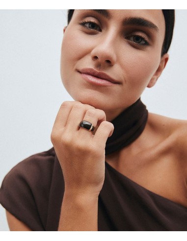 ANILLO PINKIE INTERVALO CON ESMALTE...