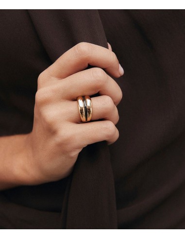 ANILLO ANCHO HORIZONTE CON ESMALTE...