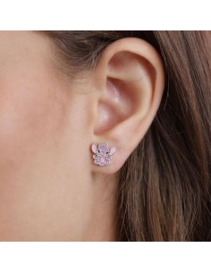 PENDIENTES BRONCE PLATEADO... 2