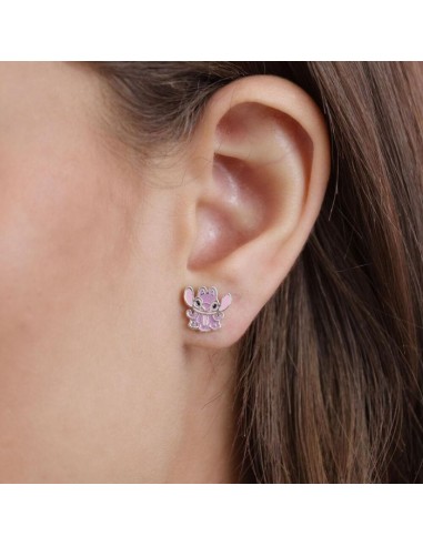 PENDIENTES BRONCE PLATEADO ANGEL