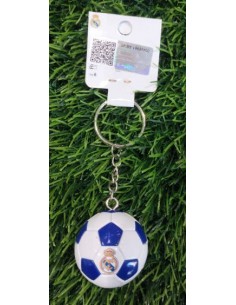 LLAVERO BALON REAL MADRID AZUL