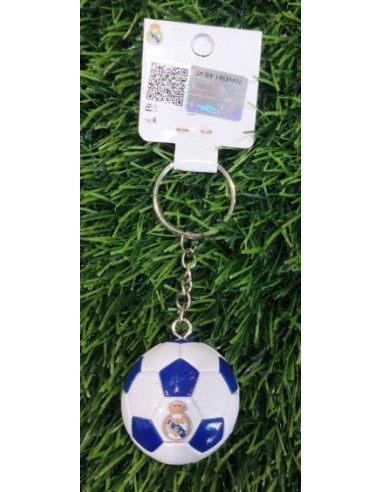 LLAVERO BALON REAL MADRID AZUL