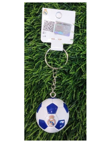 LLAVERO BALON REAL MADRID AZUL