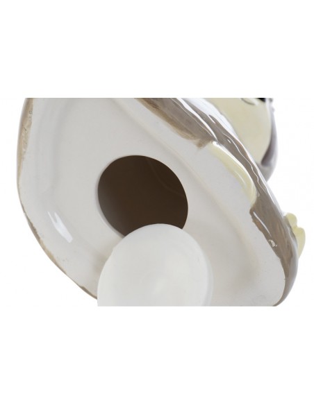 HUCHA PEREZOSO SENTADO BEIGE