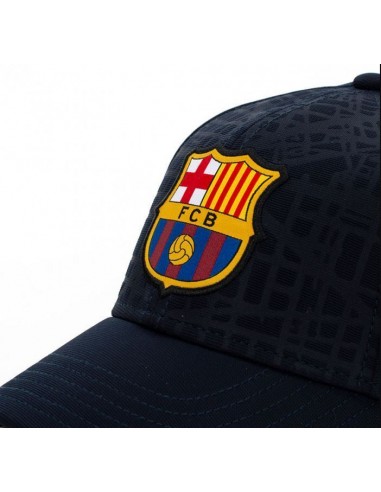 GORRA SOCCER FC BARCELONA ADULTO MARINO