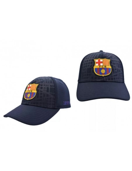 GORRA SOCCER FC BARCELONA ADULTO MARINO