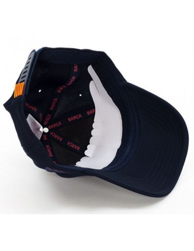 GORRA SOCCER FC BARCELONA ADULTO MARINO