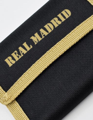 BILLETERO REAL MADRID BLACK GOLD