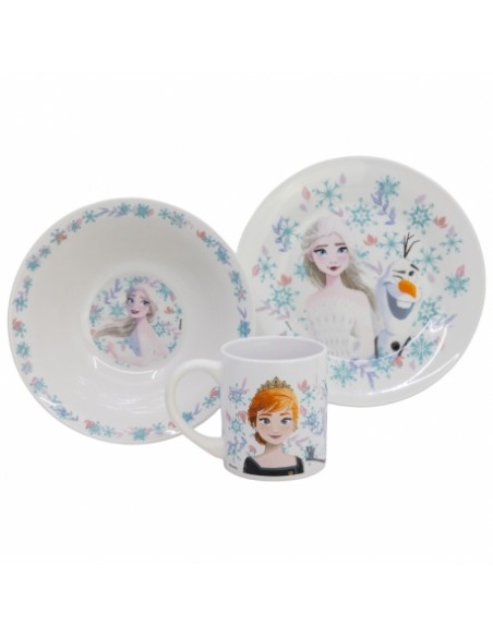 SET DE VAJILLA 3 PIEZAS FROZEN
