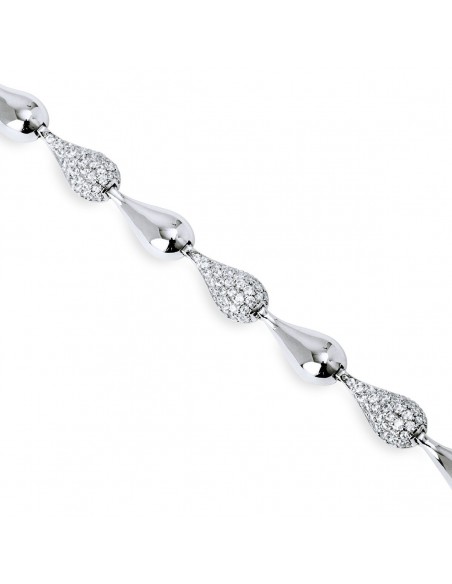 PULSERA CASCADE CON CIRCONITAS VIDAL & VIDAL