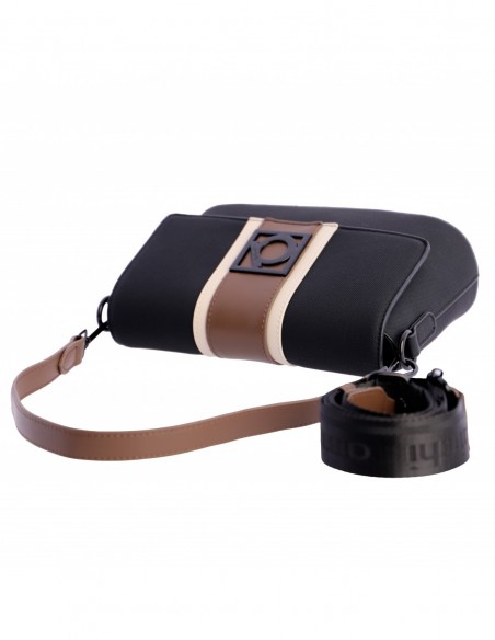 BOLSO DE HOMBRO Y BANDOLERA AMICHI CON SOLAPA