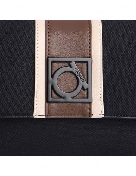 BOLSO DE HOMBRO Y BANDOLERA AMICHI CON SOLAPA