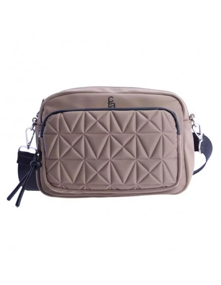 BOLSO BANDOLERA CORONEL TAPIOCCA MOSTRAL TAUPE