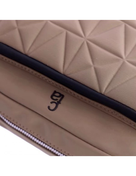 BOLSO BANDOLERA CORONEL TAPIOCCA MOSTRAL TAUPE