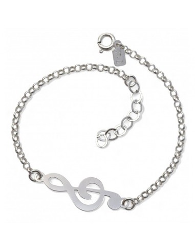 PULSERA PLATA DE LEY 925 CLAVE DE SOL