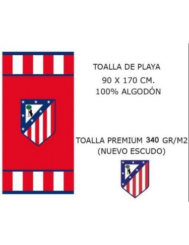 TOALLA ATLÉTICO DE MADRID PREMIUM...