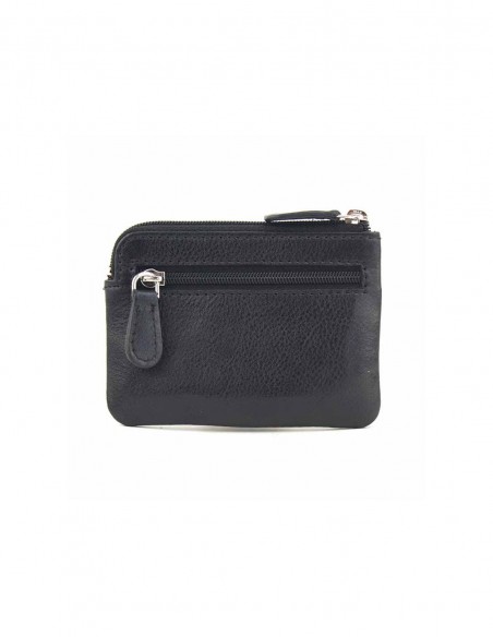 MONEDERO DE PIEL FC BARCELONA RAMALLETS NEGRO