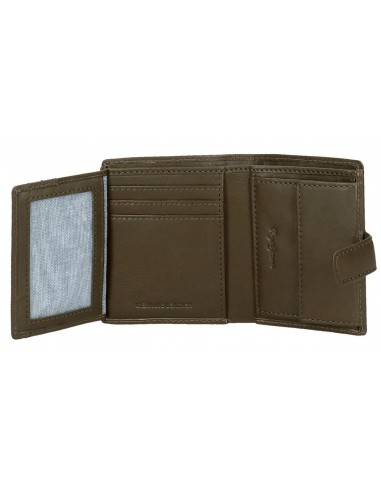 BILLETERO PIEL PEPE JEANS INSIGNIA CAQUI