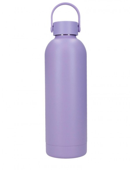 BOTELLA TÉRMICA 500 ML. MOVOM MEJORES DESEOS LILA