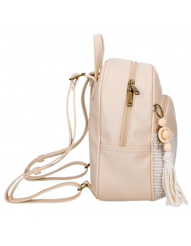 MOCHILA 27 CM. PEPE JEANS CLARA BEIGE