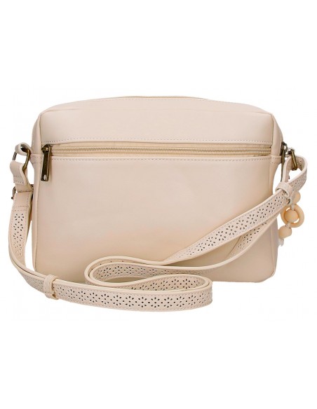 BOLSO BANDOLERA 2C. PEPE JEANS CLARA BEIGE