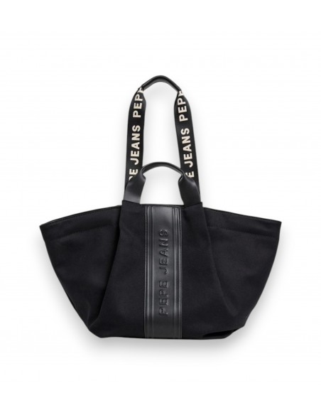 BOLSO SHOPPER ARIADNA MERIT NEGRO PEPE JEANS