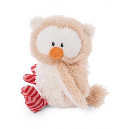 PELUCHE BUHO OWLUNA CABEZA GIRATORIA 25CM.