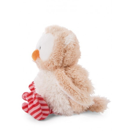 PELUCHE BUHO OWLUNA CABEZA GIRATORIA 25CM.