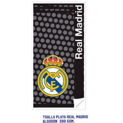 TOALLA REAL MADRID NEGRA