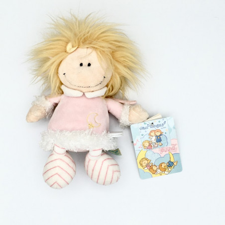 ANGELITO PELUCHE SENTADO MUSICAL ROSA NICI