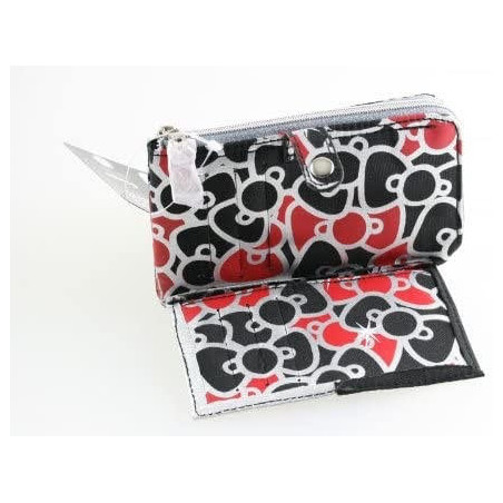 BILLETERO HELLO KITTY MONEDERO PLATA LAZO