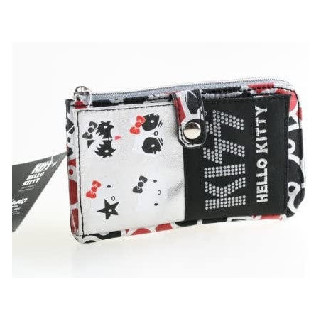 BILLETERO HELLO KITTY MONEDERO PLATA LAZO