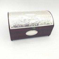 BAUL MADERA Y PLATA DE LEY... 2