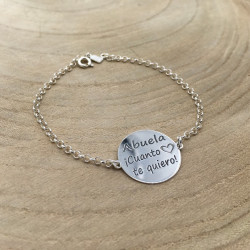 PULSERA PLATA DE LEY...