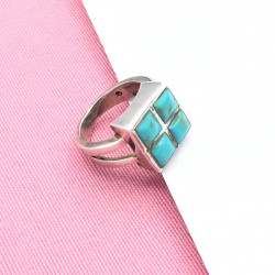 ANILLO PLATA DE LEY CON...