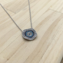 COLGANTE PLATA CIRCULO...