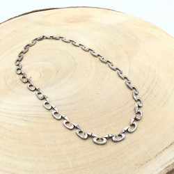 COLLAR PLATA DISEÑO PLATA...