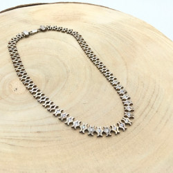 GARGANTILLA PLATA BRILLO Y...