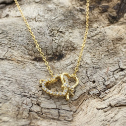 COLGANTE CORAZONES PLATA DE... 2