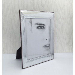 PORTAFOTOS PLATA LÍNEAS