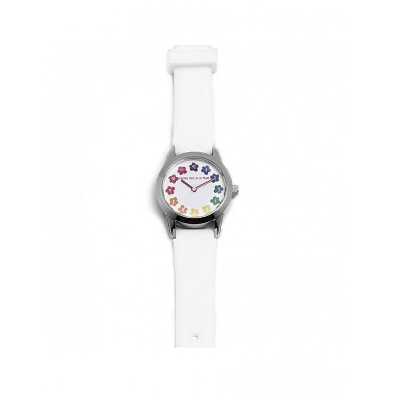 RELOJ AGATA RUIZ DE LA PRADA BLANCO