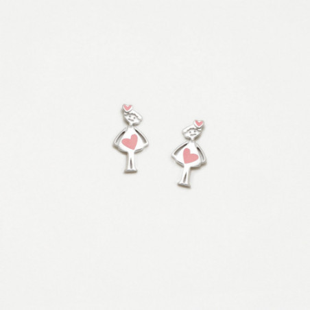 PENDIENTES PLATA AGATHITAS  AGATHA RUIZ DE LA PRADA