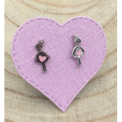 PENDIENTES PLATA AGATHITAS...