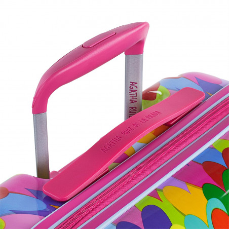 MALETA CABINA AGATA RUIZ DE LA PRADA CORAZONES 55CM.