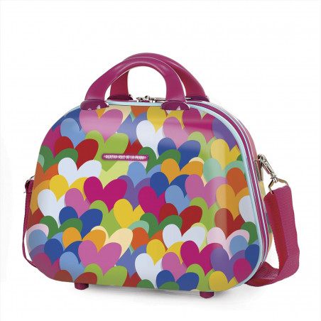 NECESER AGATA RIGIDO CORAZONES MULTIPLES