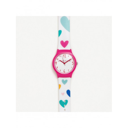 RELOJ AGATA PEQUEÑO FLIT CORAZONES DIFERENTES