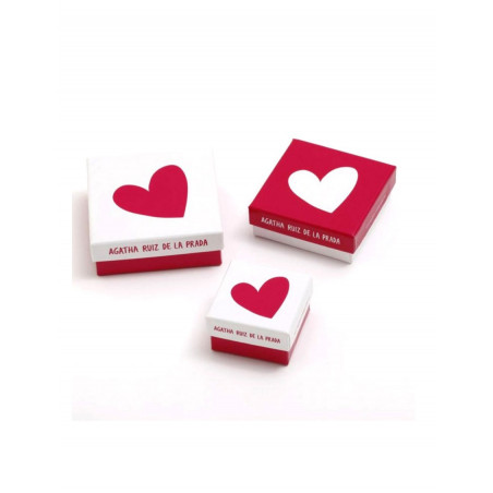 PENDIENTES AGATA PLATA DORADA CORAZON ROSA RAINBOW