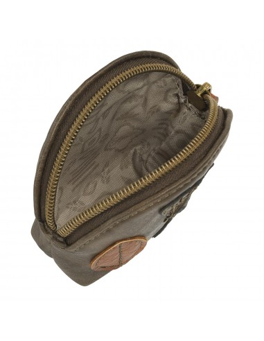 MONEDERO OVAL HOJAS LOIS